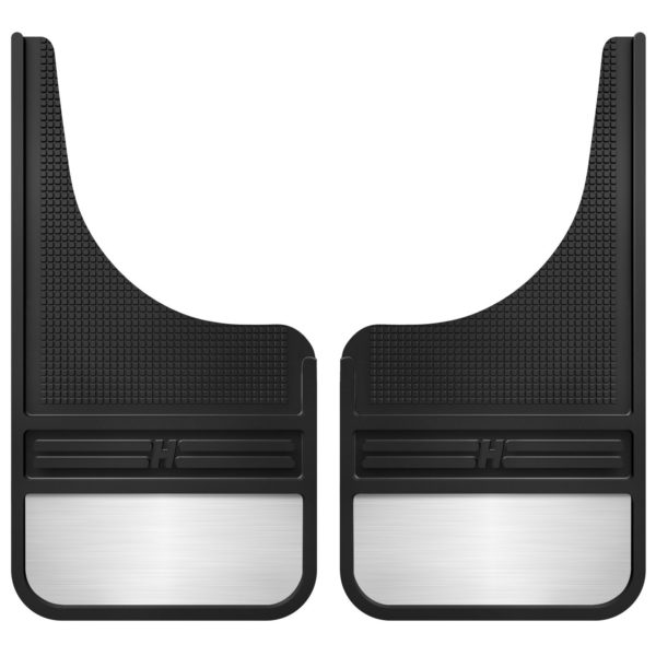 Rubber Front Mud Flaps - 12IN w/ Weight