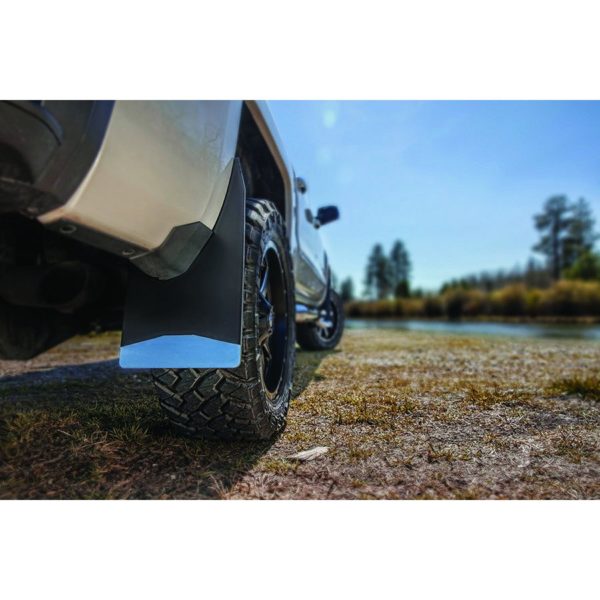 Universal Mud Flaps 14" Wide - Stainless Steel Weight