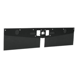 15" Long Hitch-Mounted Textured Rubber Tow Guard (Fits 2", 2-1/2" or 3" Shank)